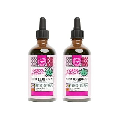 Shandrani EASY POUSS Easy Pouss Élixir de Croissance capillaire Stoppe la chute des cheveux & Facilite leur repousse Fortifie le cheveu Cheveux Normaux, Fins et Fragiles Fabriqué en France Lot de 2x100 ml Shandrani EASY POUSS Easy Pouss Élixir de Croissance capillaire Stoppe la chute des cheveux & Facilite leur repousse Fortifie le cheveu Cheveux Normaux, Fins et Fragiles Fabriqué en France Lot de 2x100 ml