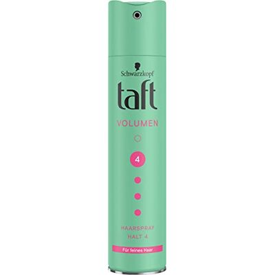 TAFT Schwarzkopf Volume Spray pour cheveux Tenue 4 250 ml TAFT Schwarzkopf Volume Spray pour cheveux Tenue 4 250 ml