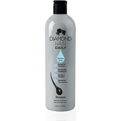 Diamond Hair Shampoing quotidien sensible pour le cuir chevelu Diamond Hair Shampoing quotidien sensible pour le cuir chevelu