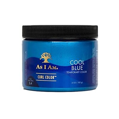 As I Am Curl Color Coloration Temporaire Cool Blue 182 g As I Am Curl Color Coloration Temporaire Cool Blue 182 g