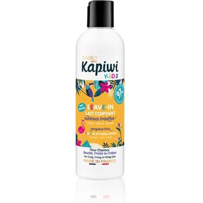 KAIRLY PARIS KAIRLY KAPIWI KIDS Leave-In Lait Coiffant Sans Rinçage Nourrit & Définie les Boucles Coco, Karité & Jojoba Cheveux Bouclés, Frisés & Crépus 97% Naturel 250 ml KAIRLY PARIS KAIRLY KAPIWI KIDS Leave-In Lait Coiffant Sans Rinçage Nourrit & Définie les Boucles Coco, Karité & Jojoba Cheveux Bouclés, Frisés & Crépus 97% Naturel 250 ml
