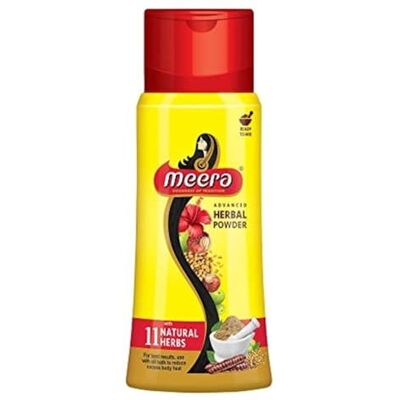 Meera Herbal Poudre de lavage pour cheveux 120 g Meera Herbal Poudre de lavage pour cheveux 120 g