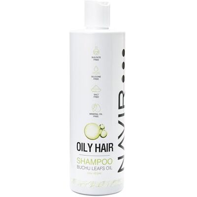 Navir Profesional NAVIR Professional Shampooing pour cuir chevelu sensible, cheveux gras et pointes sèches, antipelliculaire et antigras, séborégulateur, sans sulfates, parabènes ni sels, pour homme et femme 400ml Navir Profesional NAVIR Professional Shampooing pour cuir chevelu sensible, cheveux gras et pointes sèches, antipelliculaire et antigras, séborégulateur, sans sulfates, parabènes ni sels, pour homme et femme 400ml