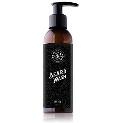 Charlemagne Shampoing à barbe – 200 ml – Expérience de Barbershop & coiffure de barbe pour peaux sèches – Shampooing à barbe pour homme – Anti-pellicules et anti-démangeaisons – Savon à barbe fabriqué Charlemagne Shampoing à barbe – 200 ml – Expérience de Barbershop & coiffure de barbe pour peaux sèches – Shampooing à barbe pour homme – Anti-pellicules et anti-démangeaisons – Savon à barbe fabriqué