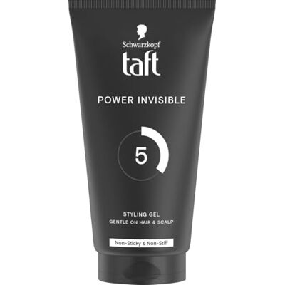 TAFT Schwarzkopf Lot de 5 gels de taffetas 3 temps Invisible Mega Forte tenue 5 (5 x 150 ml) TAFT Schwarzkopf Lot de 5 gels de taffetas 3 temps Invisible Mega Forte tenue 5 (5 x 150 ml)