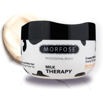 MORFOSE Milk Therapy Masque capillaire 500 ml pour le traitement des cheveux secs, réparation en profondeur, revitalisant et hydratant Essence de soins capillaires avec huile capillaire, idéal pour MORFOSE Milk Therapy Masque capillaire 500 ml pour le traitement des cheveux secs, réparation en profondeur, revitalisant et hydratant Essence de soins capillaires avec huile capillaire, idéal pour