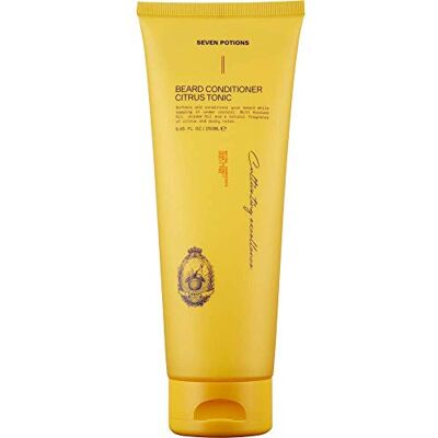 SEVEN POTIONS Après-Shampoing à Barbe pour Homme – Empêche les Démangeaisons et Pellicules de Barbe – Naturel, Vegan, Sans Cruauté – (Citrus Tonic, 250 ml) SEVEN POTIONS Après-Shampoing à Barbe pour Homme – Empêche les Démangeaisons et Pellicules de Barbe – Naturel, Vegan, Sans Cruauté – (Citrus Tonic, 250 ml)