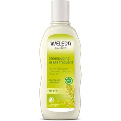WELEDA Shampooing Au Millet 190Ml Bio Le flacon de 190 ml WELEDA Shampooing Au Millet 190Ml Bio Le flacon de 190 ml