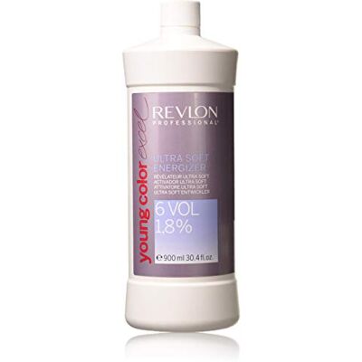 REVLON PROFESSIONAL Young Color Excel Ultra Soft Energizer 6Vol 1,8%, 1 pack (1 x 900 ml) REVLON PROFESSIONAL Young Color Excel Ultra Soft Energizer 6Vol 1,8%, 1 pack (1 x 900 ml)