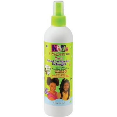 Originals by Africa's Best Africa's Best Kids Organics Detangler 2 en 1 pour enfant A base d'huile d'olive Flacon pompe de 355 ml Originals by Africa's Best Africa's Best Kids Organics Detangler 2 en 1 pour enfant A base d'huile d'olive Flacon pompe de 355 ml
