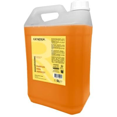 Generik Shampooing Concentré Parfum Miel Abricot 5 Litres Generik Shampooing Concentré Parfum Miel Abricot 5 Litres