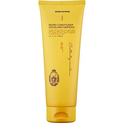 SEVEN POTIONS Après-Shampoing à Barbe pour Homme – Empêche les Démangeaisons et Pellicules de Barbe – Naturel, Vegan, Sans Cruauté – (Woodland Harmony, 250 ml) SEVEN POTIONS Après-Shampoing à Barbe pour Homme – Empêche les Démangeaisons et Pellicules de Barbe – Naturel, Vegan, Sans Cruauté – (Woodland Harmony, 250 ml)