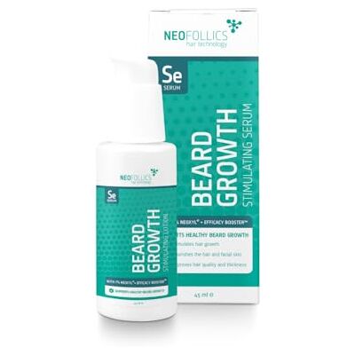 Neofollics Baardgroei Serum 45 ml 81% rapporteerde meer groei van gezichtshaar Met 7% Neoxyl: 41% effectiever dan Minoxidil Neofollics Baardgroei Serum 45 ml 81% rapporteerde meer groei van gezichtshaar Met 7% Neoxyl: 41% effectiever dan Minoxidil