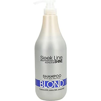 Stapiz Sleek Line Shampooing avec soie blonde 1000 ml Stapiz Sleek Line Shampooing avec soie blonde 1000 ml