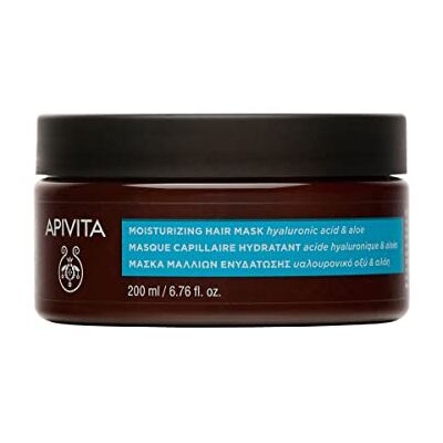 Apivita Masque capillaire hydratant à l'aloe vera et à l'acide hyaluronique 200 ml Apivita Masque capillaire hydratant à l'aloe vera et à l'acide hyaluronique 200 ml
