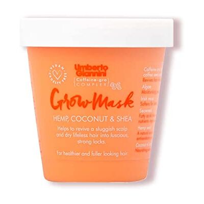 Umberto Giannini Masque de culture pour cheveux secs, abîmés, traités chimiquement, végétalien, sans cruauté envers les animaux Umberto Giannini Masque de culture pour cheveux secs, abîmés, traités chimiquement, végétalien, sans cruauté envers les animaux