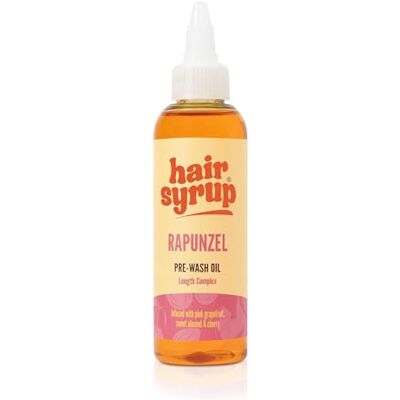 Hair Syrup Huile capillaire Raiponce Pamplemousse rose, amande douce et cerise Revitalise le cuir chevelu et les sens Végétalien et 100 % naturel 300 ml Hair Syrup Huile capillaire Raiponce Pamplemousse rose, amande douce et cerise Revitalise le cuir chevelu et les sens Végétalien et 100 % naturel 300 ml