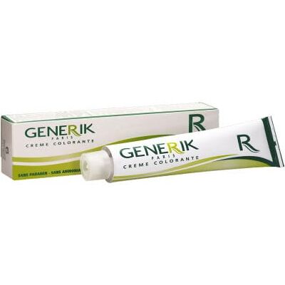Generik coloration sans ammoniaque blond cuivré acajou 7.45 Generik coloration sans ammoniaque blond cuivré acajou 7.45