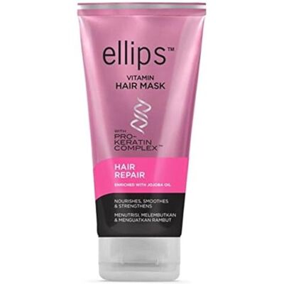 Ellips Masque capillaire (Pro Keratine) Réparation capillaire, 120 ml (1 pièce) Ellips Masque capillaire (Pro Keratine) Réparation capillaire, 120 ml (1 pièce)