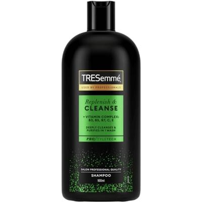 TRESemmé Replenish & Cleanse Shampooing à la vitamine C pour cheveux gras 900 ml TRESemmé Replenish & Cleanse Shampooing à la vitamine C pour cheveux gras 900 ml