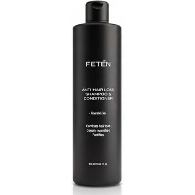 FETÉN FETEN Shampooing Anti-chute et Après-shampooing pour Homme 400 ml, Traitement Anti-chute et Anti-pelliculaire, Shampooing Croissance et Volume pour Cheveux FETÉN FETEN Shampooing Anti-chute et Après-shampooing pour Homme 400 ml, Traitement Anti-chute et Anti-pelliculaire, Shampooing Croissance et Volume pour Cheveux