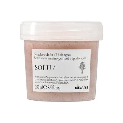 Davines SOLU Hair Gommage au sel de mer, pour tous les types de cheveux Davines SOLU Hair Gommage au sel de mer, pour tous les types de cheveux