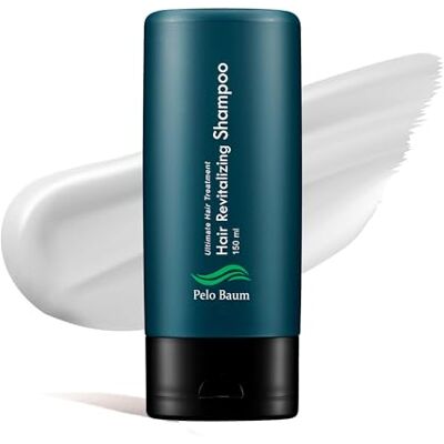 Pelo Baum , Shampoing revitalisant pour les cheveux, traitement capillaire Ultimate, complexe biomimétique peptide pour prévenir la chute et favoriser la repousse des cheveux Pelo Baum , Shampoing revitalisant pour les cheveux, traitement capillaire Ultimate, complexe biomimétique peptide pour prévenir la chute et favoriser la repousse des cheveux