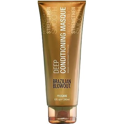 Brazilian Blowout Acai Masque après-shampoing profond unisexe 237 g Brazilian Blowout Acai Masque après-shampoing profond unisexe 237 g
