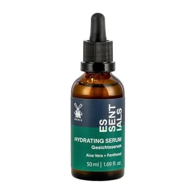 MÜHLE Essentials Sérum pour le visage 50 ml – Sérum hydratant végétalien, sans parfum avec aloe vera, panthénol pour une peau souple MÜHLE Essentials Sérum pour le visage 50 ml – Sérum hydratant végétalien, sans parfum avec aloe vera, panthénol pour une peau souple