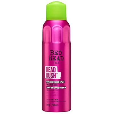 TIGI Bed Head Headrush Superfine Shine Spray 200 ml Finish Illuminant TIGI Bed Head Headrush Superfine Shine Spray 200 ml Finish Illuminant