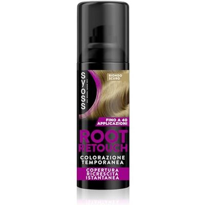 Syoss Root Retouch Coloration temporaire en spray blond foncé 120 ml Syoss Root Retouch Coloration temporaire en spray blond foncé 120 ml