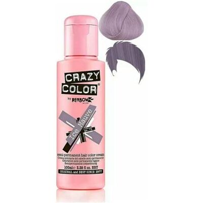 Crazy Color 4 x Renbow Semi-Permanent Hair Colour Cream Dye 100 ml Box of Four-Ice Mauve 540 Gr Crazy Color 4 x Renbow Semi-Permanent Hair Colour Cream Dye 100 ml Box of Four-Ice Mauve 540 Gr