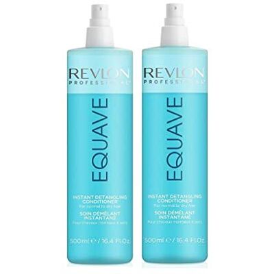 REVLON Lot de 2 soins démêlants hydro-nutritifs Equave de 500 ml REVLON Lot de 2 soins démêlants hydro-nutritifs Equave de 500 ml