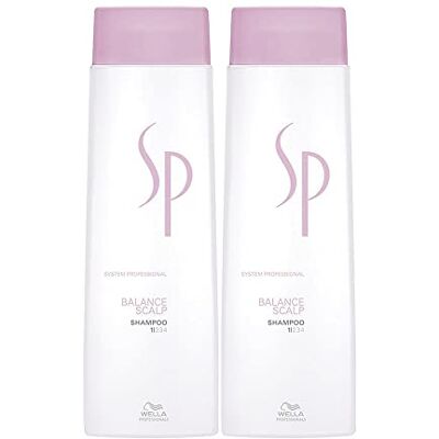 WELLA SP System Professional Care Balance Scalp Lot de 2 shampoings 250 ml WELLA SP System Professional Care Balance Scalp Lot de 2 shampoings 250 ml