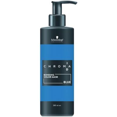 Schwarzkopf Masque nourrissant pigmenté bleu Chroma ID 280ML Schwarzkopf Masque nourrissant pigmenté bleu Chroma ID 280ML