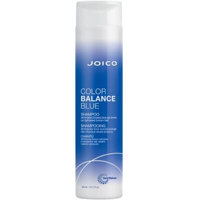 Joico Shampoing Color Balance Blue Neutralizes Brassy Tones Protège les cheveux colorés Avec extrait de kératine et de thé vert Joico Shampoing Color Balance Blue Neutralizes Brassy Tones Protège les cheveux colorés Avec extrait de kératine et de thé vert