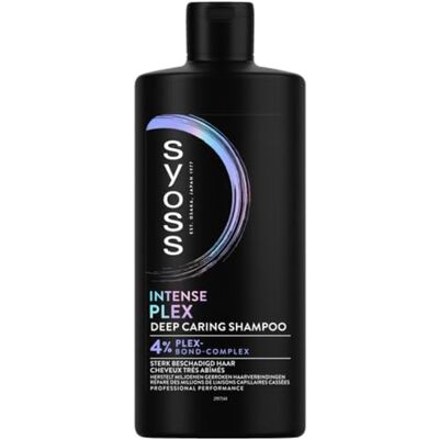Syoss Bonding Intense Plex Lot de 6 shampoings pour cheveux fortement abîmés 440 ml Syoss Bonding Intense Plex Lot de 6 shampoings pour cheveux fortement abîmés 440 ml