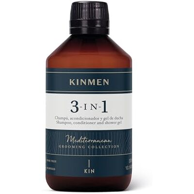 KIN MEN Shampoing 3 en 1 Shampoing et gel de douche 300 ml KIN MEN Shampoing 3 en 1 Shampoing et gel de douche 300 ml
