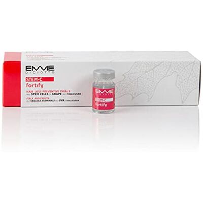 EMME DICIOTTO EMMEDICIOTTO Stem-c Fortify Hair Loss Preventive 8 ampoules x 10 ml EMME DICIOTTO EMMEDICIOTTO Stem-c Fortify Hair Loss Preventive 8 ampoules x 10 ml