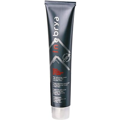 Inebrya Coloration permanente pour cheveux avec graines de lin et aloe vera 100 ml (5,8 marron clair mat) Inebrya Coloration permanente pour cheveux avec graines de lin et aloe vera 100 ml (5,8 marron clair mat)