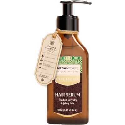 Arganicare Gamme Coco SÉRUM RÉPARATEUR A la Noix de Coco Bio Renforce et Protège vos cheveux Améliore la Maniabilité Anti-casse Haute Hydratation Cheveux Secs & Abîmés 100 mL Arganicare Gamme Coco SÉRUM RÉPARATEUR A la Noix de Coco Bio Renforce et Protège vos cheveux Améliore la Maniabilité Anti-casse Haute Hydratation Cheveux Secs & Abîmés 100 mL