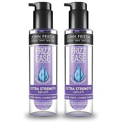 John Frieda Frizz-Ease Extra Strength Hair Serum, 1,69 oz, 2 Pack by John Frieda Frizz-Ease Extra Strength Hair Serum, 1,69 oz, 2 Pack by