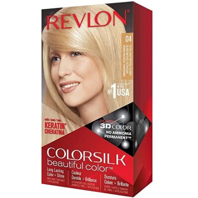 REVLON Colorsilk Coloration Permanente 04 Blond Clair Ultra Naturel REVLON Colorsilk Coloration Permanente 04 Blond Clair Ultra Naturel