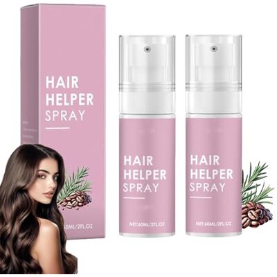 JIAOY Hair Helper Spray Sérum de croissance des cheveux Réparation naturelle des cheveux clairsemés Traitement capillaire pour cheveux plus épais Huile pour cheveux secs et abîmés Spray de JIAOY Hair Helper Spray Sérum de croissance des cheveux Réparation naturelle des cheveux clairsemés Traitement capillaire pour cheveux plus épais Huile pour cheveux secs et abîmés Spray de