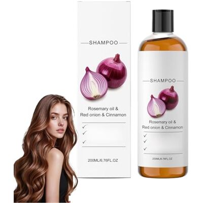 SHEHABOR Shampoing à la biotine au romarin et à l'oignon pour cheveux volumisants, shampooing doux pour cuir chevelu pour cheveux fins, épaississant, shampoing volumisant, nettoyage en profondeur et hydratant SHEHABOR Shampoing à la biotine au romarin et à l'oignon pour cheveux volumisants, shampooing doux pour cuir chevelu pour cheveux fins, épaississant, shampoing volumisant, nettoyage en profondeur et hydratant
