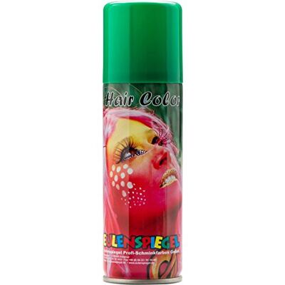 Eulenspiegel 819326 Color Laque pour cheveux, vert, 125 ml, pour carnaval, Halloween, fête à thème Eulenspiegel 819326 Color Laque pour cheveux, vert, 125 ml, pour carnaval, Halloween, fête à thème