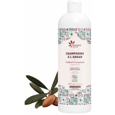Shampoing à l'argan Fleurance Nature - Soin pour cheveux secs Shampoing à l'argan Fleurance Nature - Soin pour cheveux secs