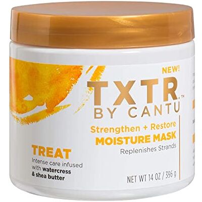 CANTU Masque d'hydratation intensive pour les cheveux Traitement unisexe adulte Nourrit et revitalise 396G, unique, CANTU Masque d'hydratation intensive pour les cheveux Traitement unisexe adulte Nourrit et revitalise 396G, unique,
