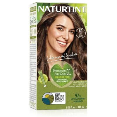 Naturtint Coloration Permanente 5G Châtain Clair Doré 170ml Naturtint Coloration Permanente 5G Châtain Clair Doré 170ml