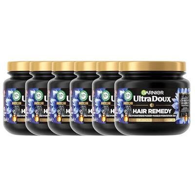Garnier Ultra Doux Masque Charbon Magnétique Longueurs sèches 6 x 340 ml Garnier Ultra Doux Masque Charbon Magnétique Longueurs sèches 6 x 340 ml